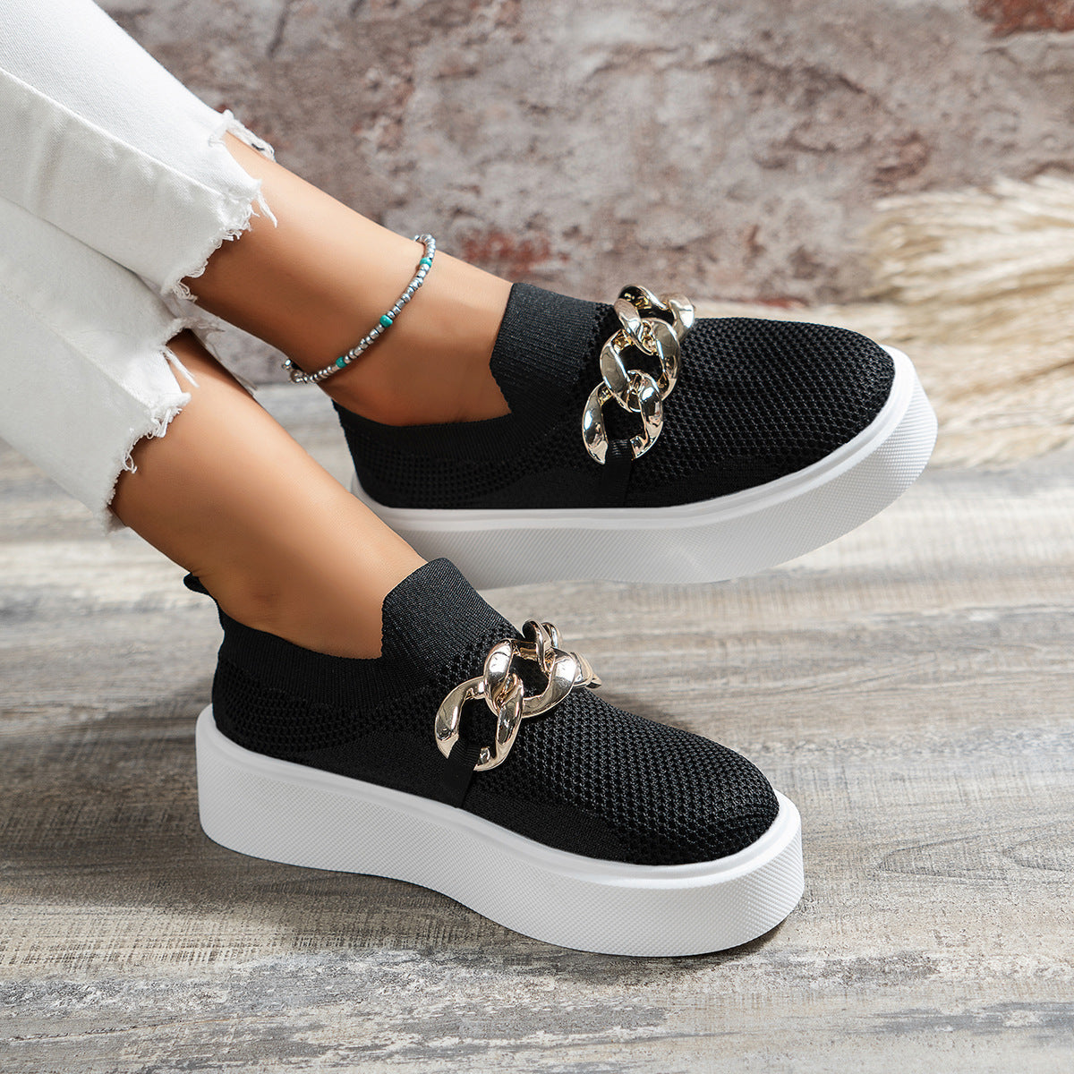 Chic Orthopedic Shoes with Unique Design