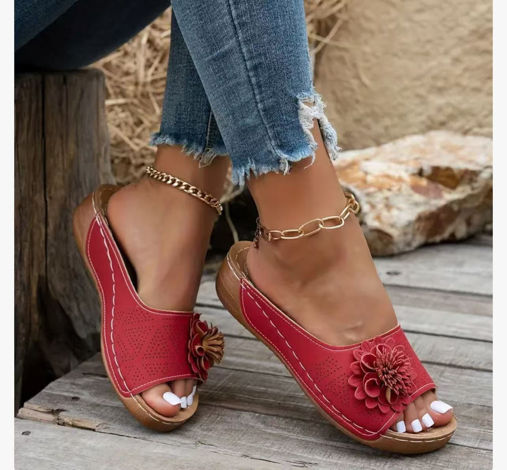 Vintage Inspired Orthopedic Sandals