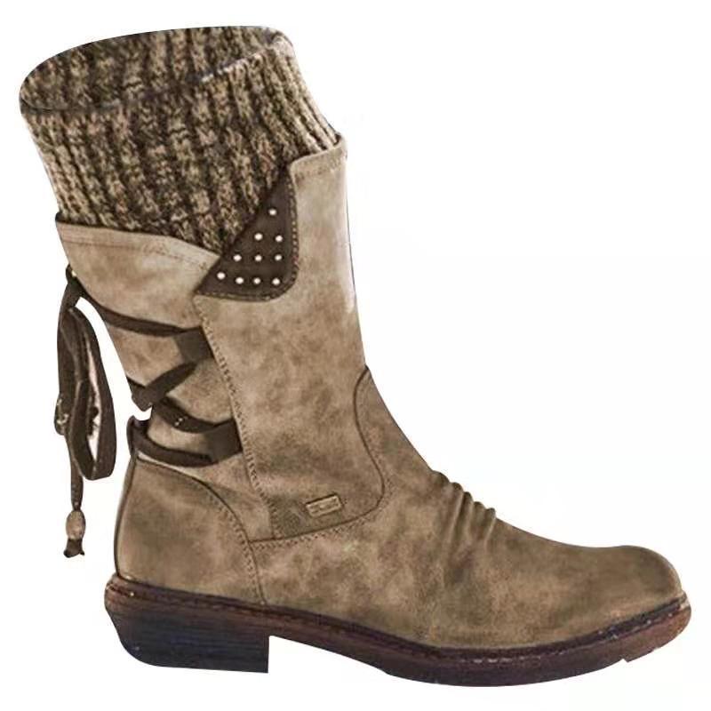 Chic Orthopedic Boots with Unique Design