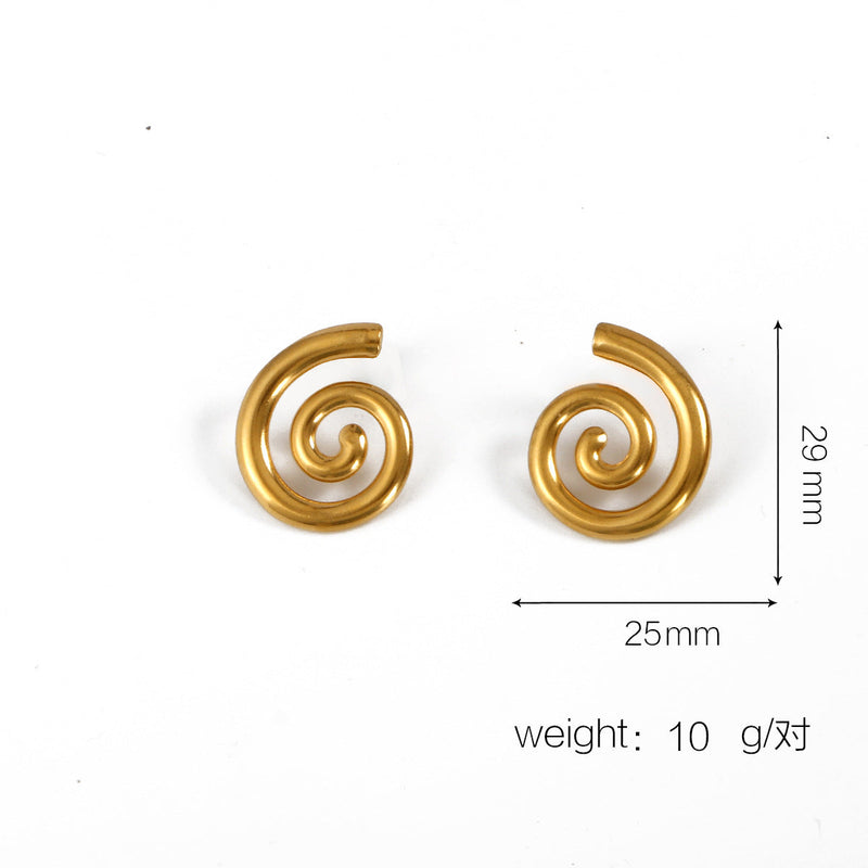 Katlyn Elevated Gold Geometric Earrings