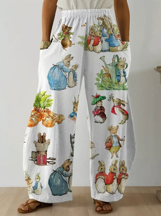 Poli et ludique Pantalon