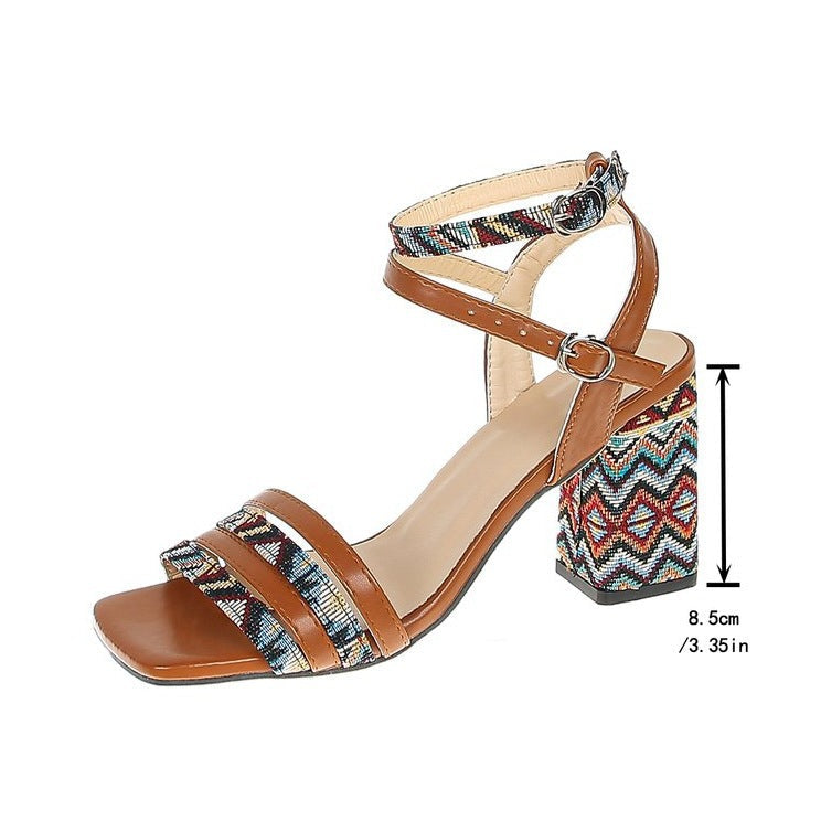 Vintage Inspired Orthopedic Sandals