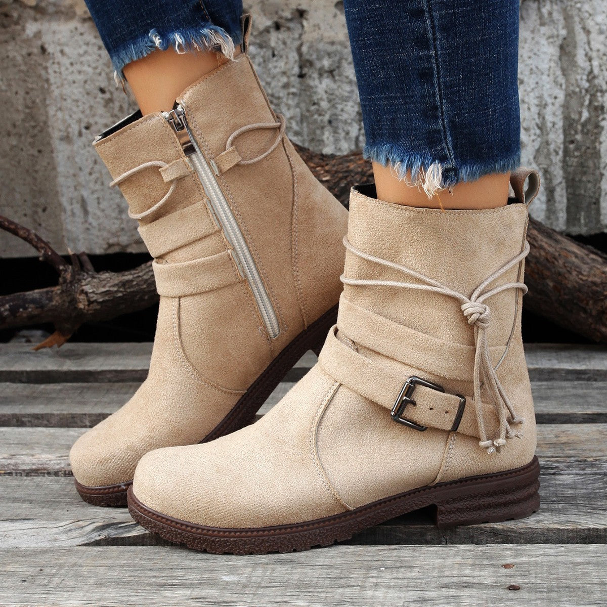 Classic Orthopedic Boots with Timeless Style