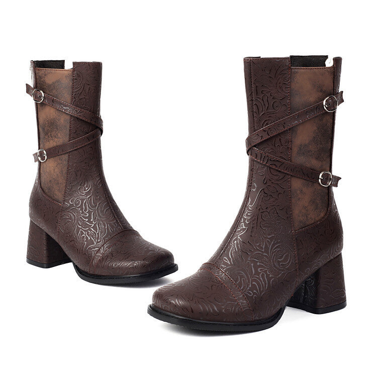Chic Orthopedic Boots with Unique Design