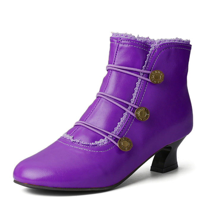 Vintage Inspired Orthopedic Boots