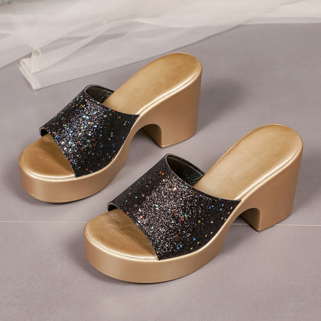 Chic Orthopedic Heels with Unique Design