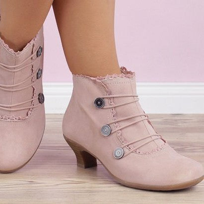 Vintage Inspired Orthopedic Boots