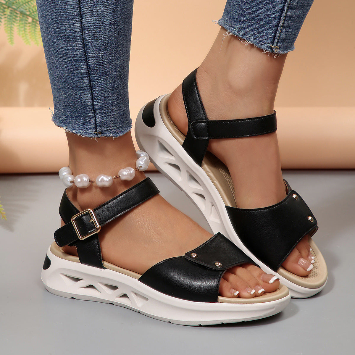 Vintage Inspired Orthopedic Sandals