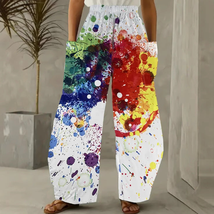 Poli et ludique Pantalon