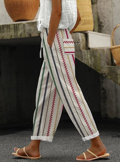 Raffiné et radieux Pantalon