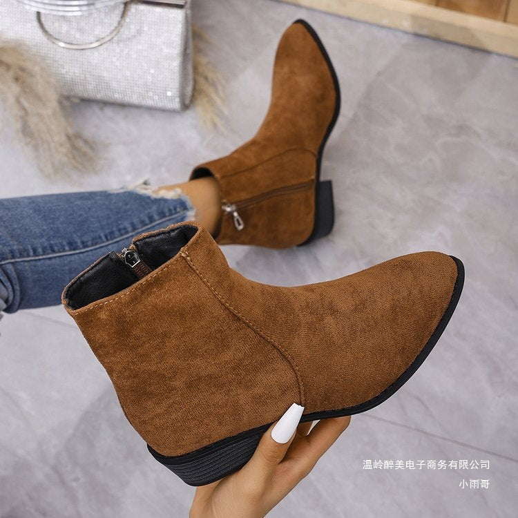 Chic Orthopedic Boots with Unique Design