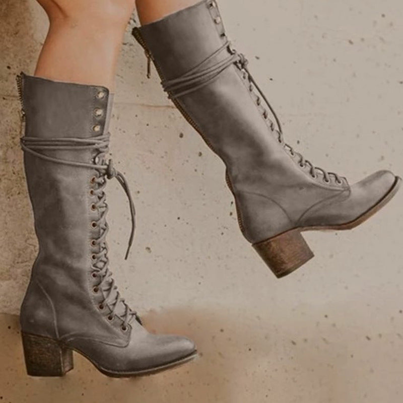 Classic Orthopedic Boots with Timeless Style