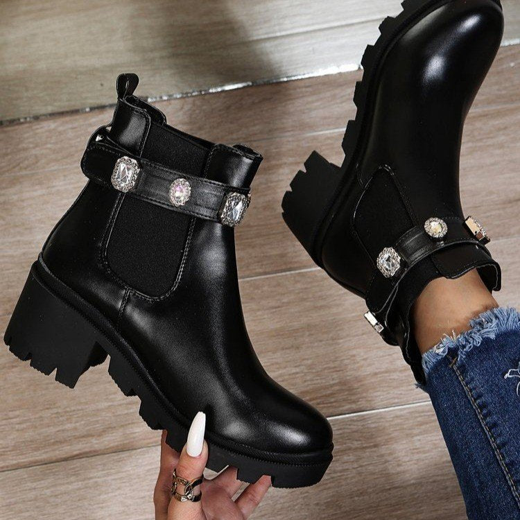 Classic Orthopedic Boots with Timeless Style