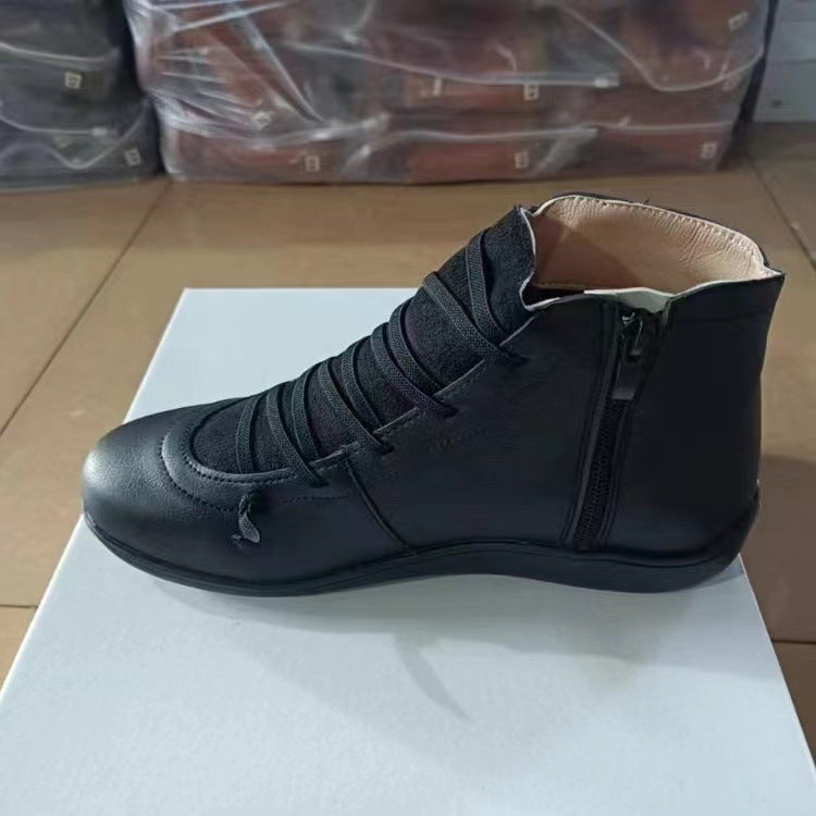 Chic Orthopedic Boots with Unique Design