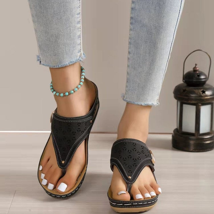 Classic Orthopedic Sandals with Timeless Style