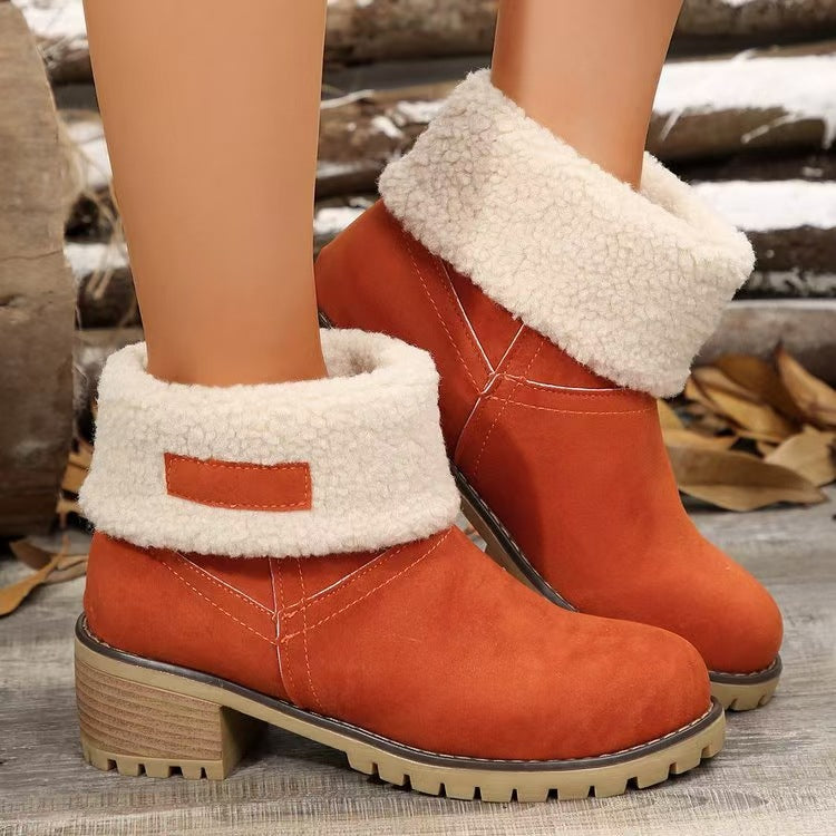 Chic Orthopedic Boots with Unique Design