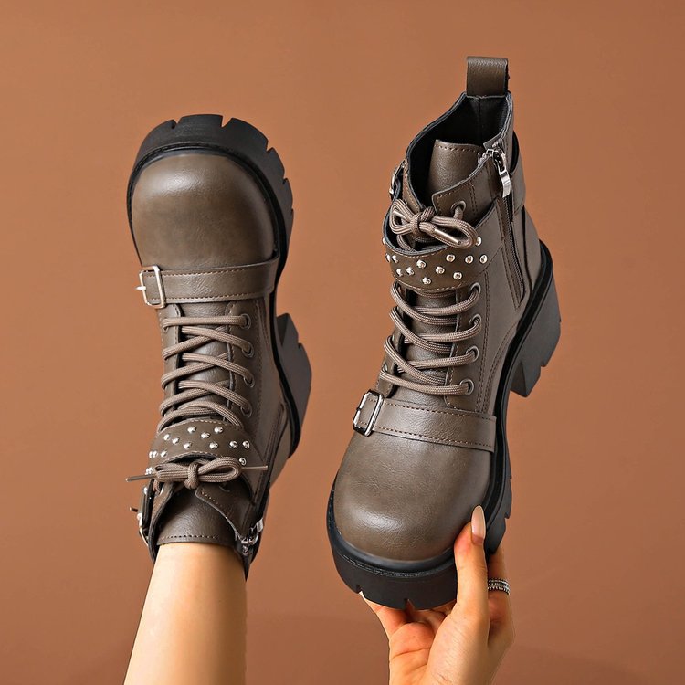 Chic Orthopedic Boots with Unique Design