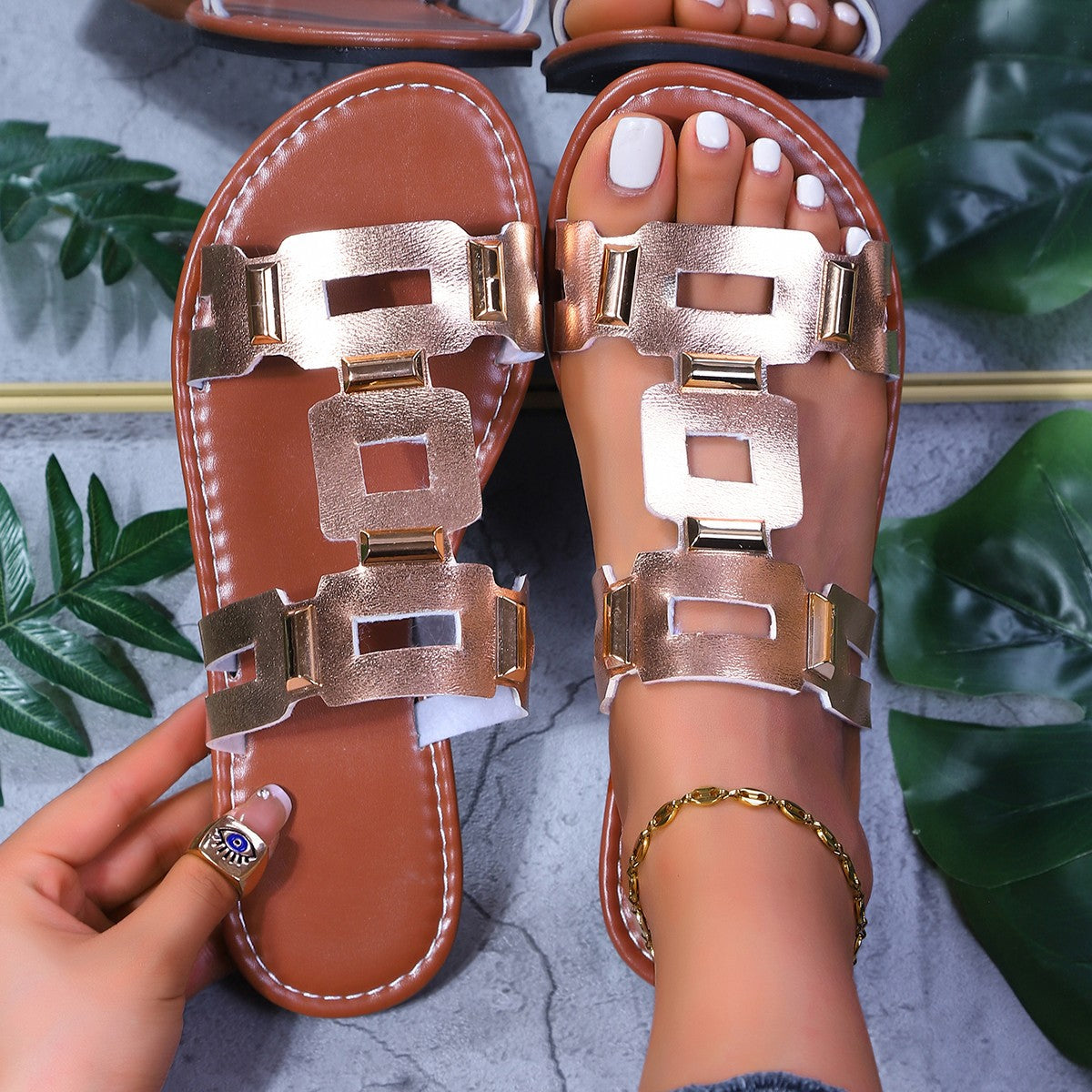 Classic Orthopedic Sandals with Timeless Style