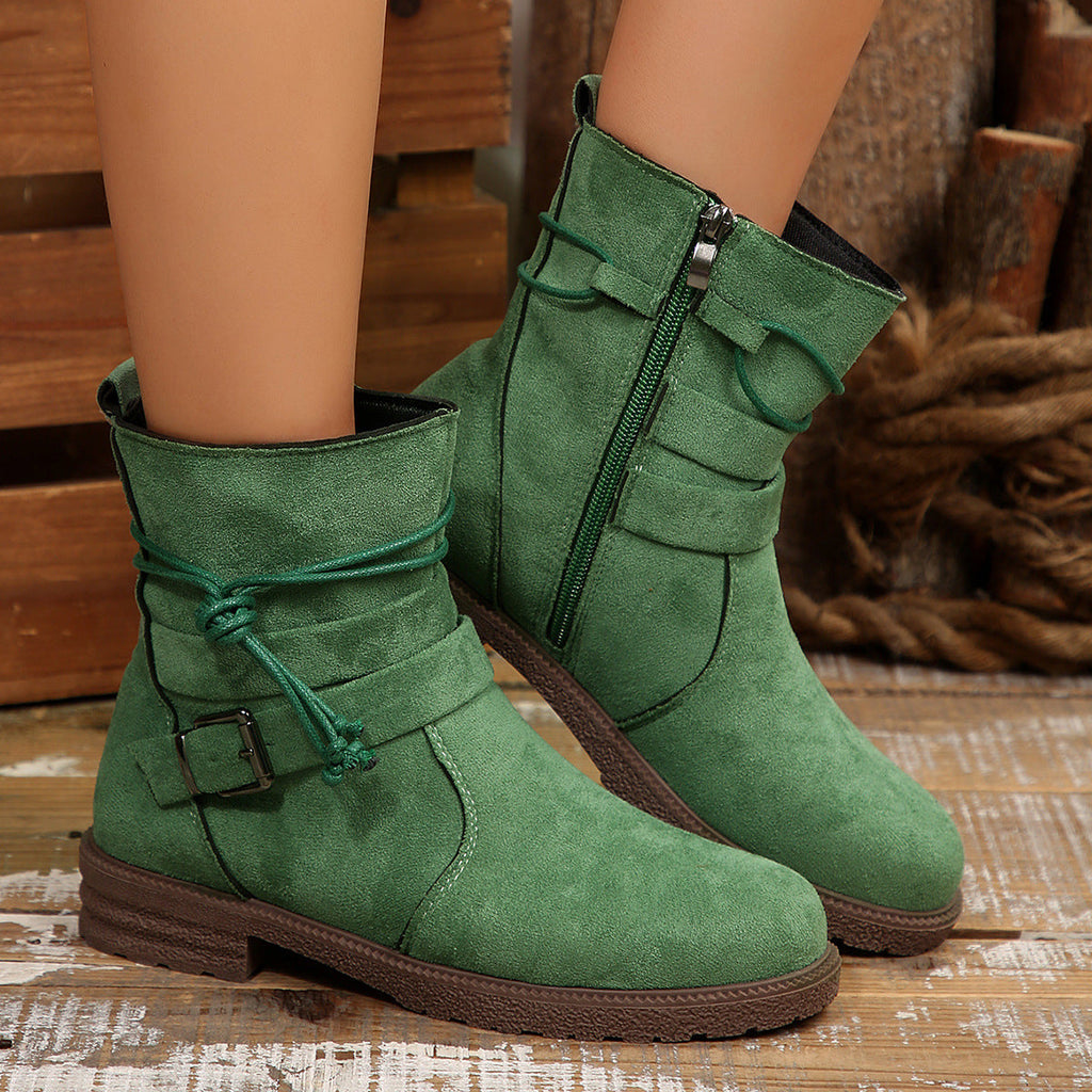 Vintage Inspired Orthopedic Boots