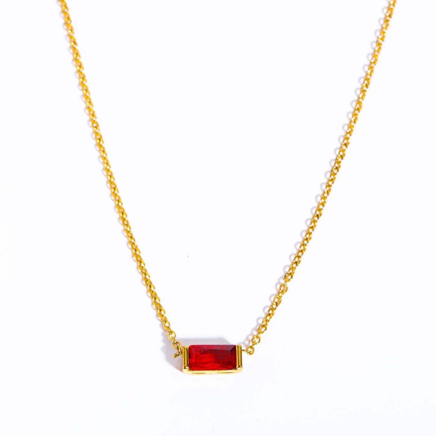 Bree Dainty Birthstone Necklace