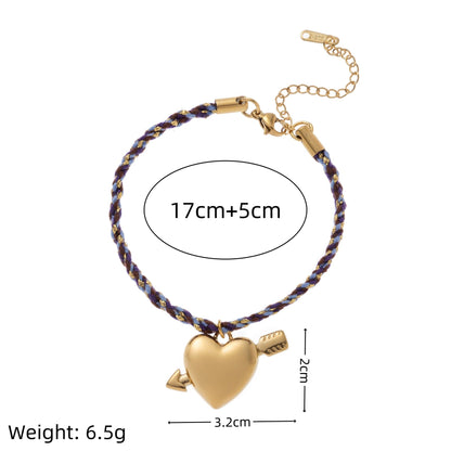 Charm Cord Bracelet