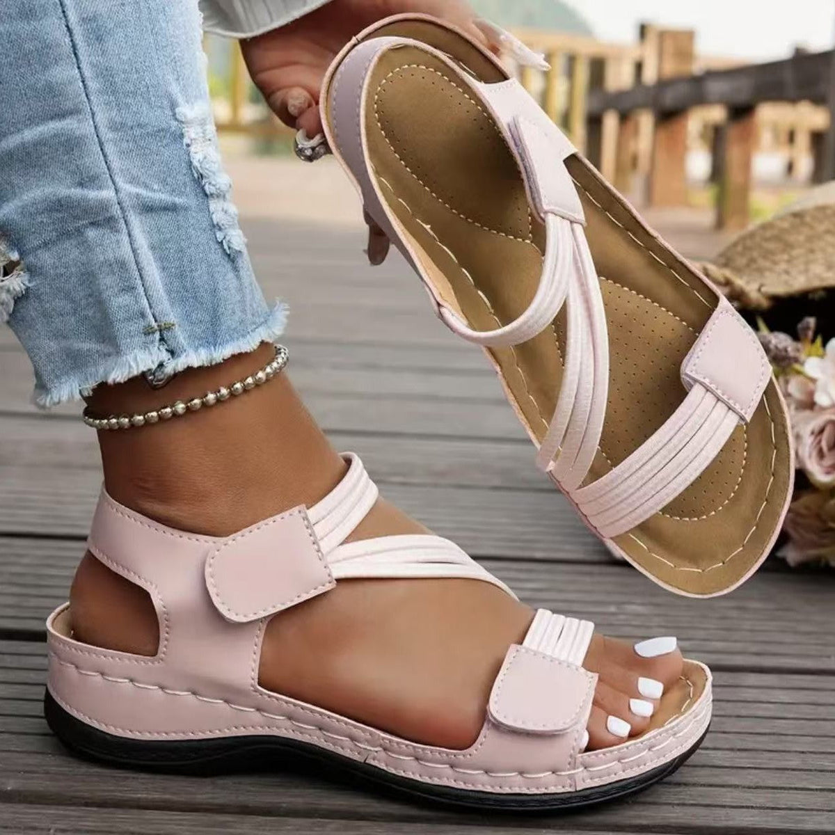 Chic Orthopedic Shoes with Unique Design