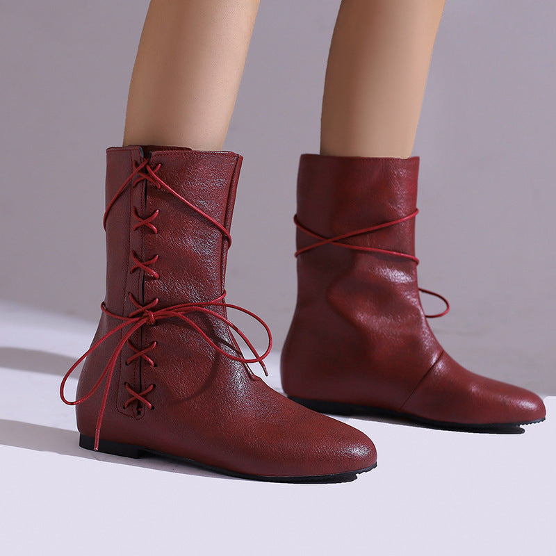 Vintage Inspired Orthopedic Boots