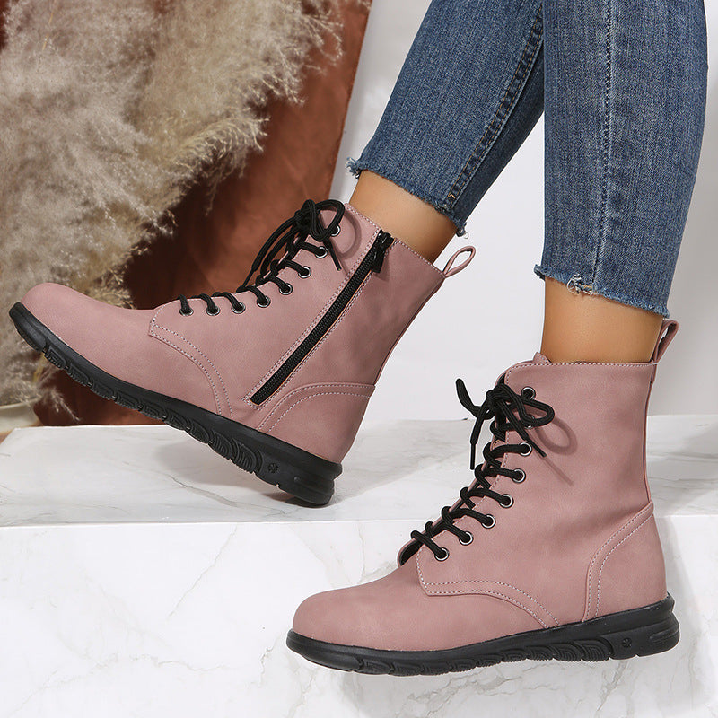 Classic Orthopedic Boots with Timeless Style