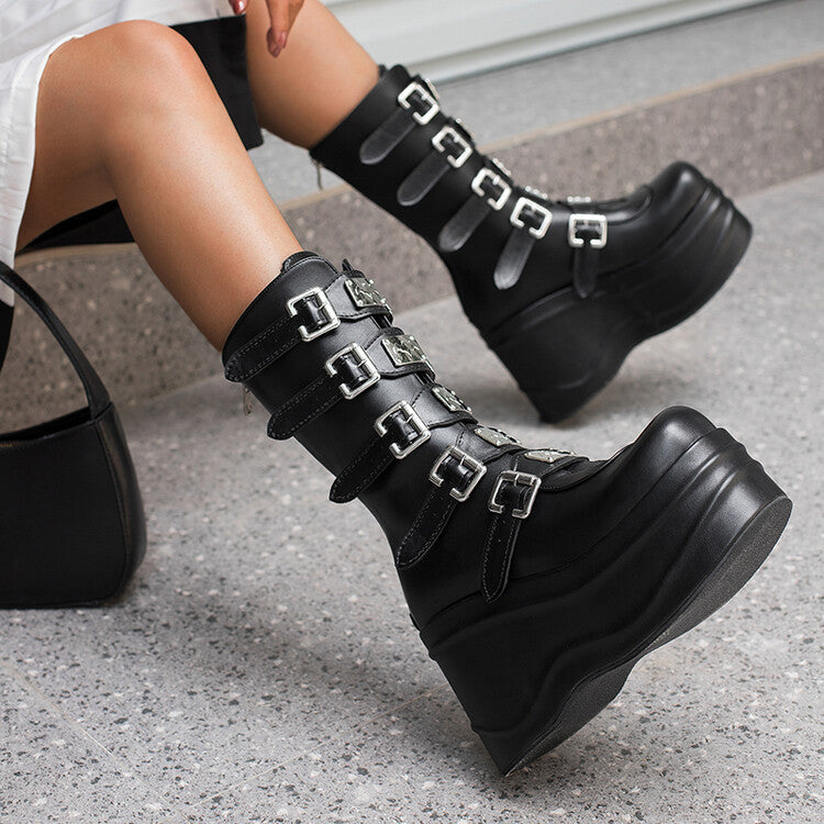 Chic Orthopedic Boots with Unique Design