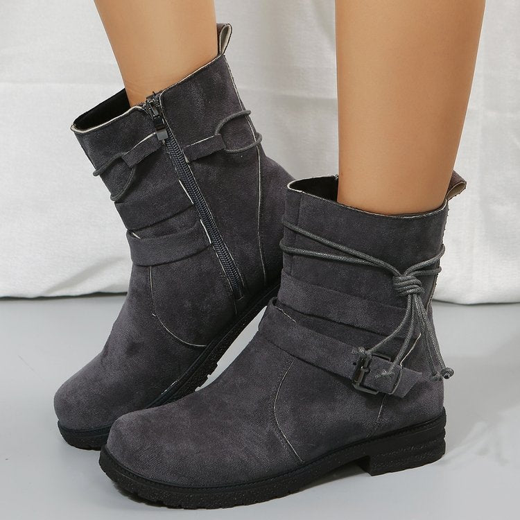 Vintage Inspired Orthopedic Boots