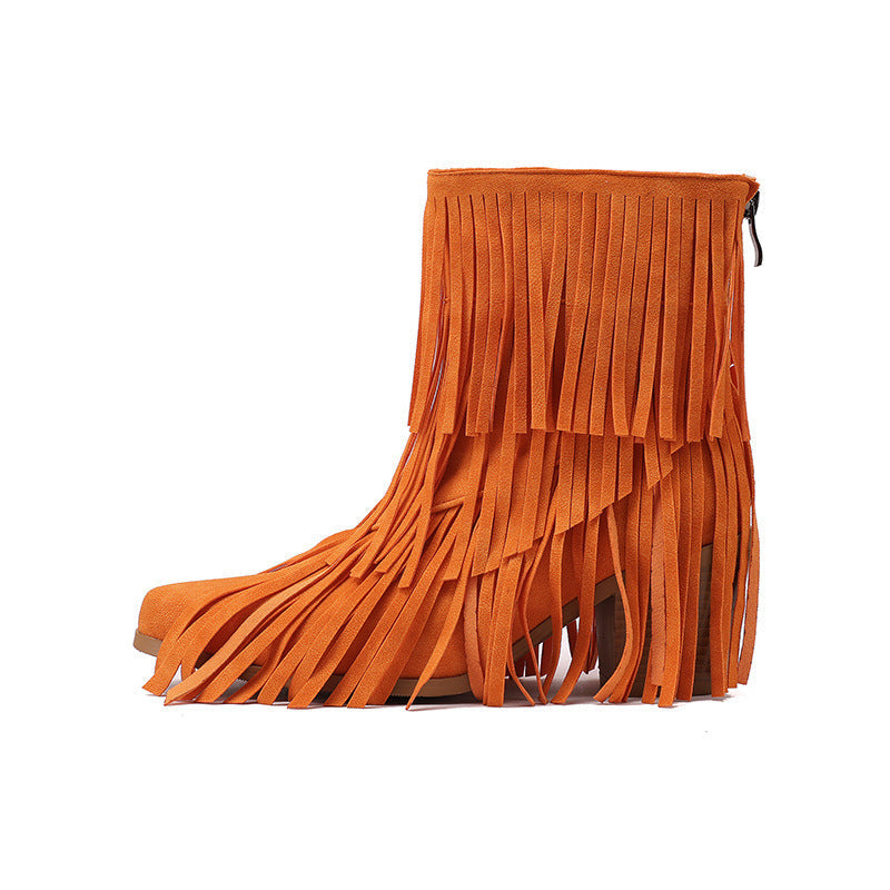Chic Orthopedic Boots with Unique Design