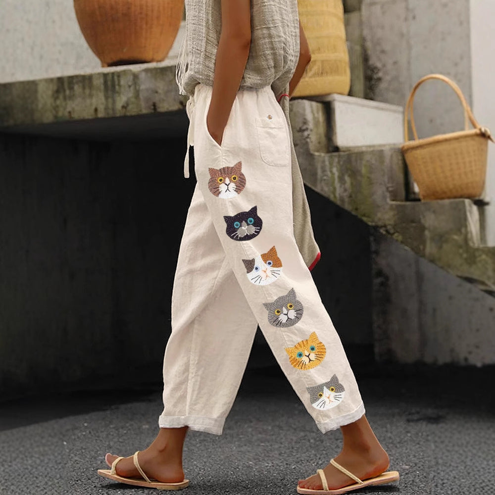 Vibrant et unique Pantalon
