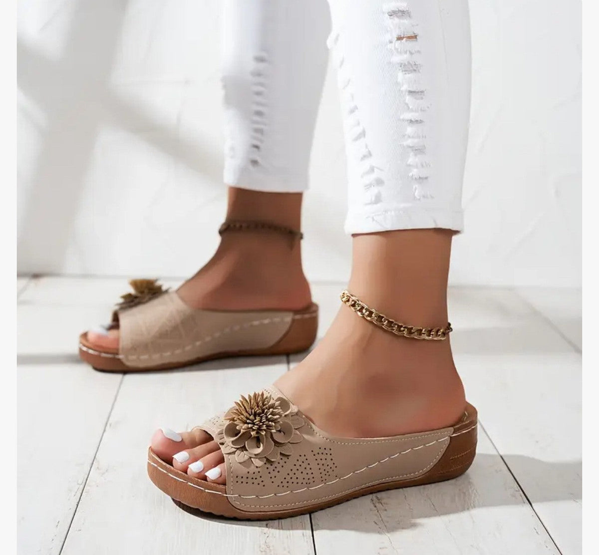 Vintage Inspired Orthopedic Sandals