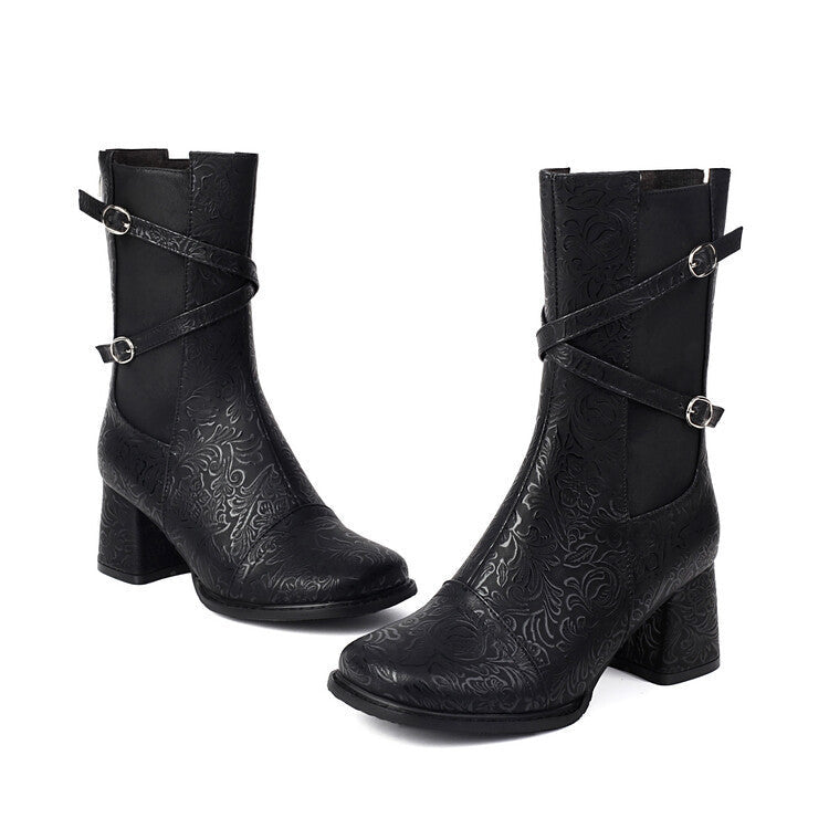 Chic Orthopedic Boots with Unique Design