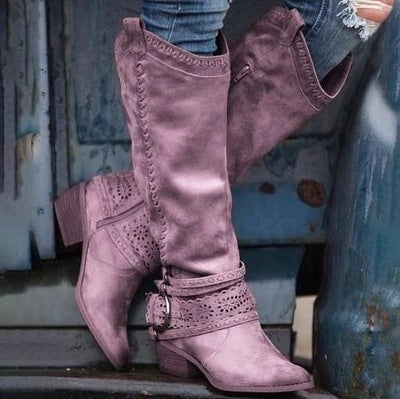 Chic Orthopedic Boots with Unique Design