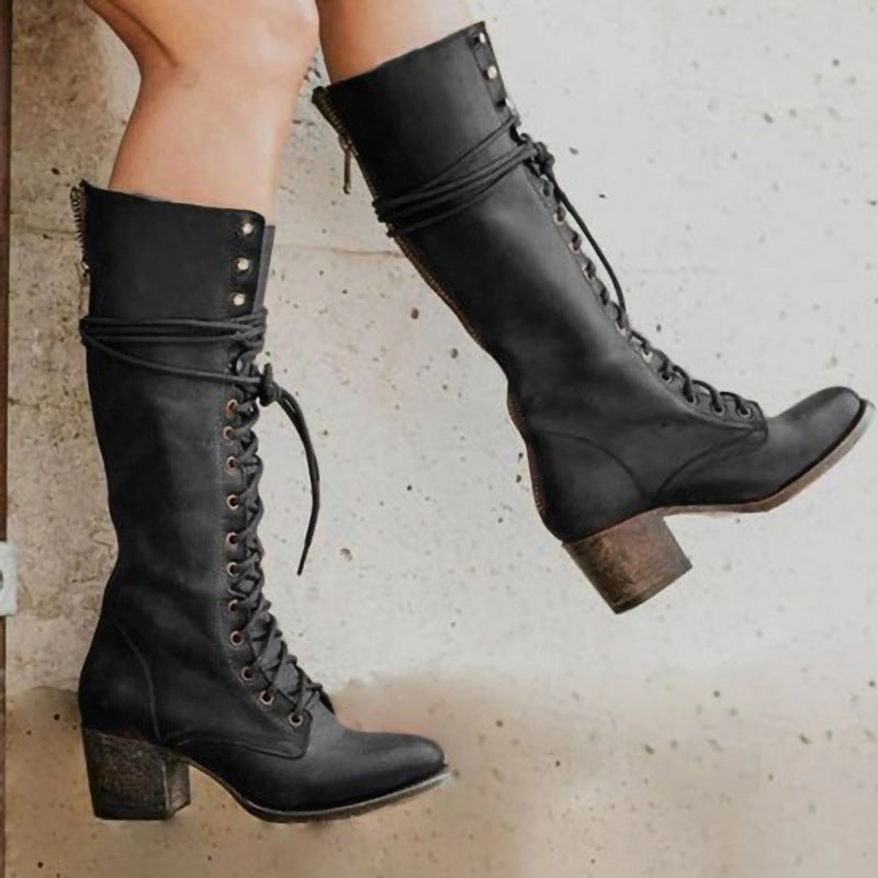 Classic Orthopedic Boots with Timeless Style