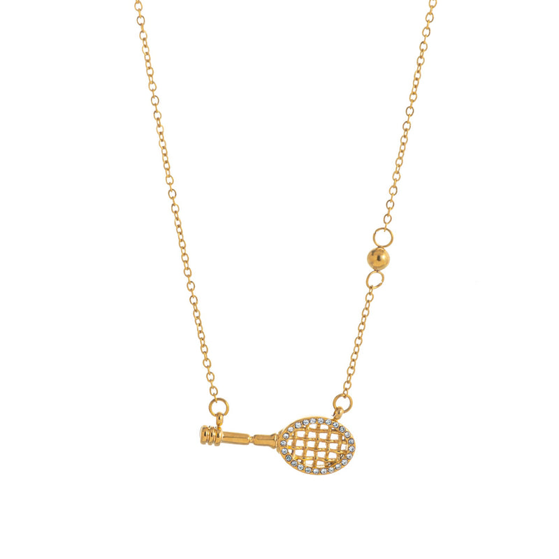 Ellanore Pavé Tennis Necklace