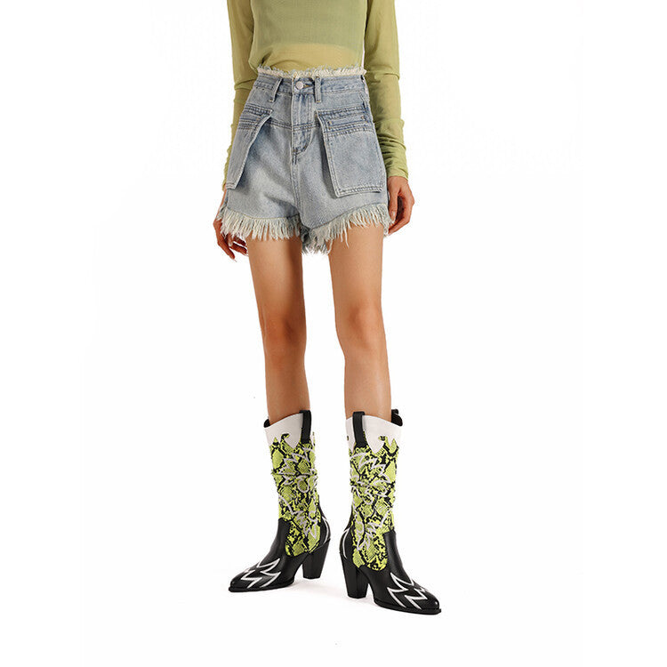 Chic Orthopedic Boots with Unique Design
