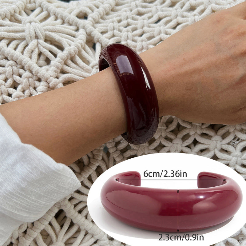 Egypt Swirl Resin Bangle