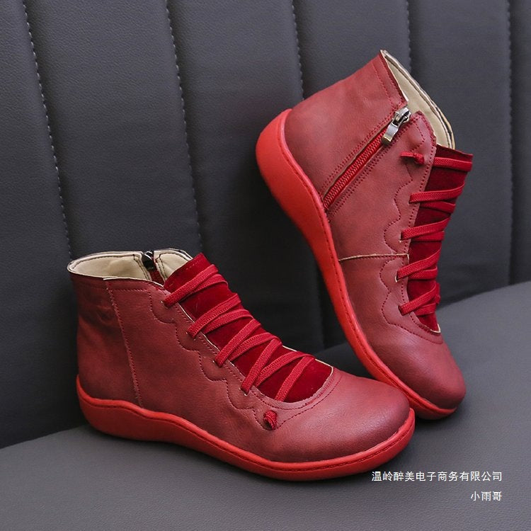 Vintage Inspired Orthopedic Boots