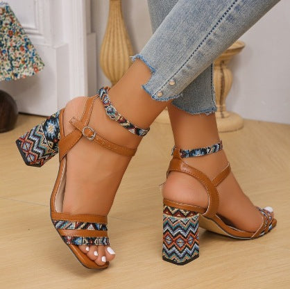Vintage Inspired Orthopedic Sandals