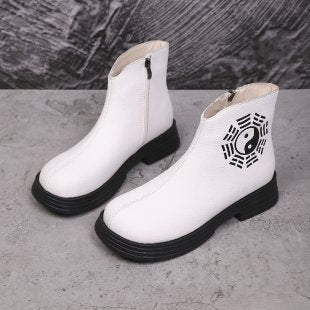 Chic Orthopedic Boots with Unique Design