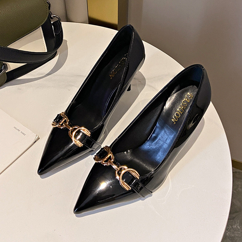 Classic Orthopedic Heels with Timeless Style