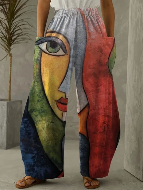 Poli et ludique Pantalon