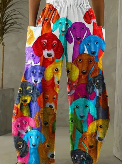 Vibrant et unique Pantalon