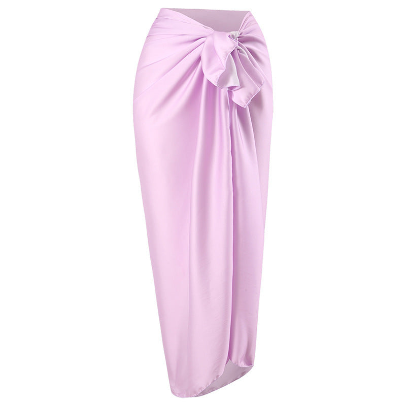 Daniela® | Bikini Set With Voluminous Ruffle Straps and High-cut Pants