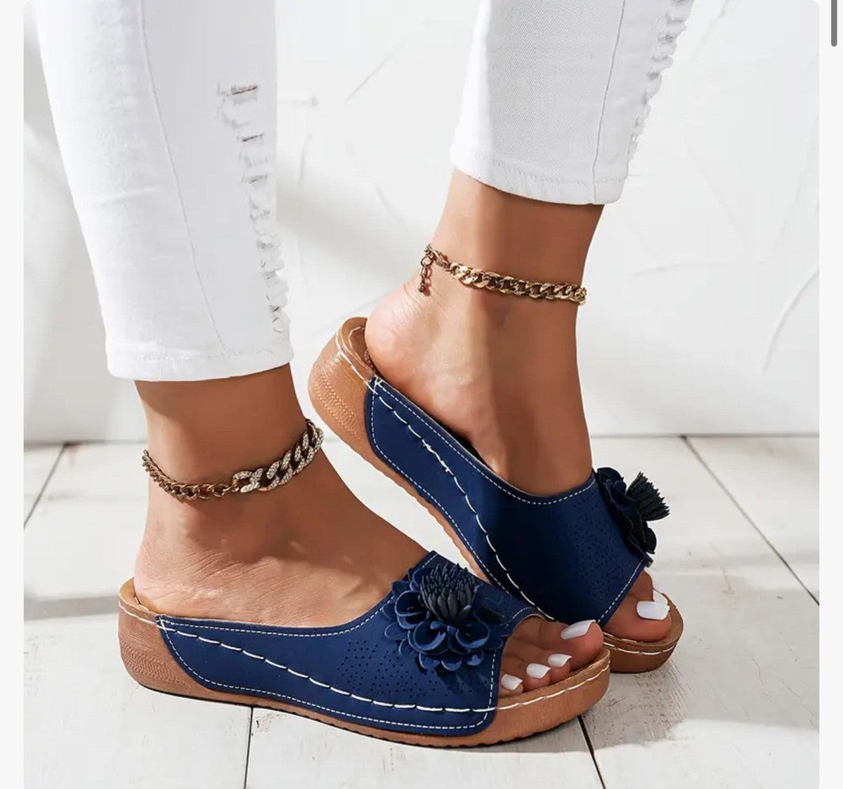 Vintage Inspired Orthopedic Sandals