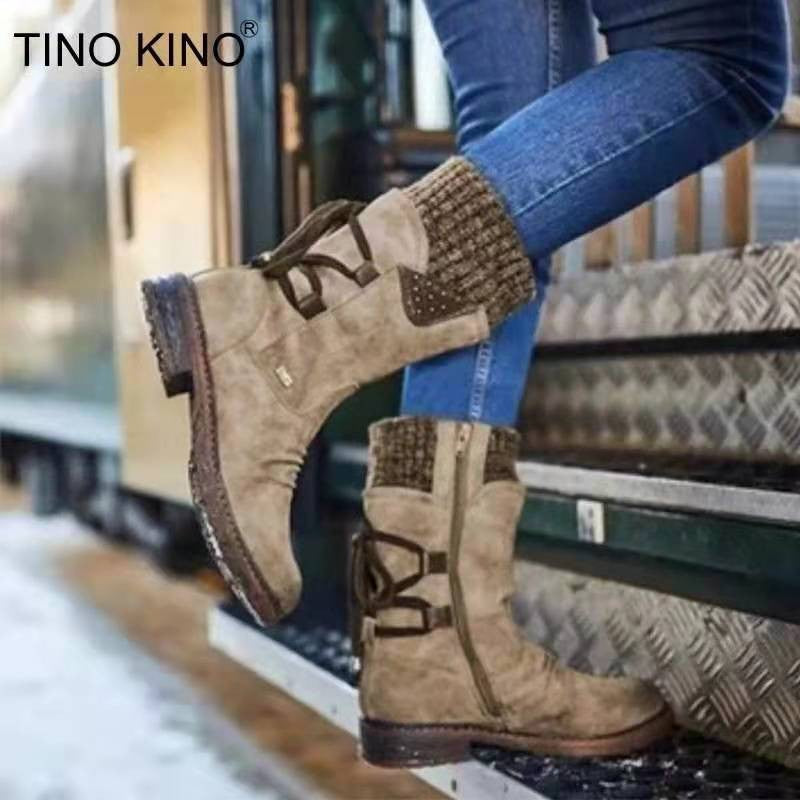 Chic Orthopedic Boots with Unique Design