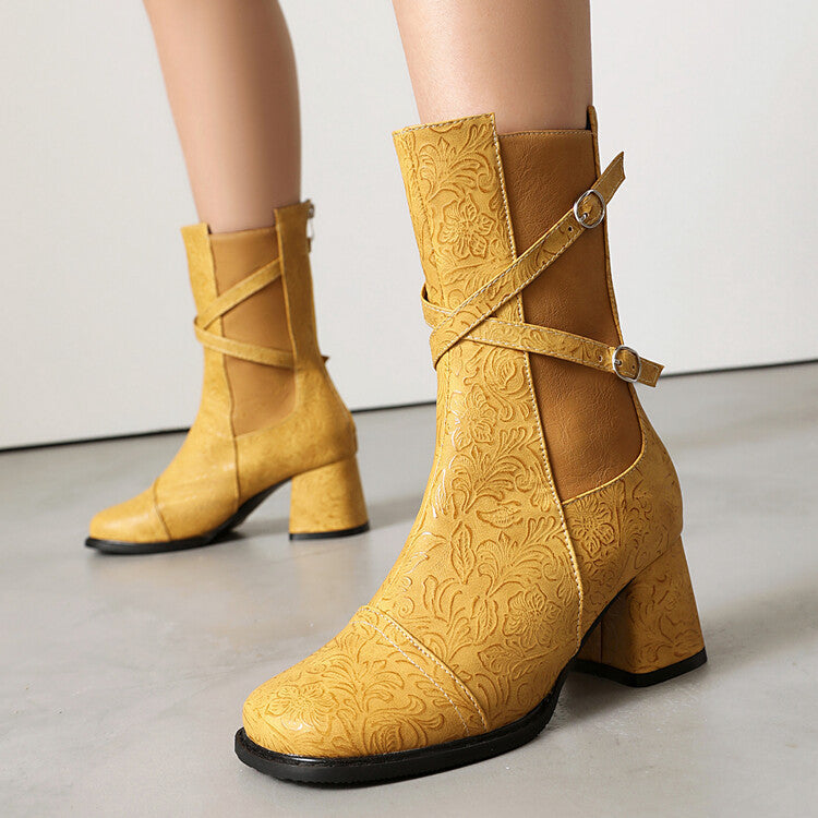 Chic Orthopedic Boots with Unique Design