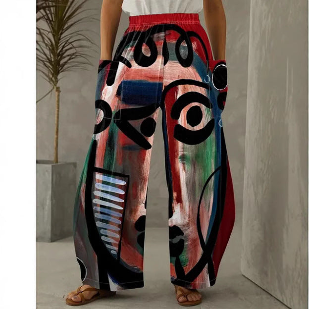 Poli et ludique Pantalon